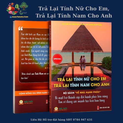 Sách “Trả Lại Tính Nữ Cho Em, Trả Lại Tính Nam Cho Anh” – Gỡ Mở Hạnh Phúc, Đúng Vai Đúng Vai Trò